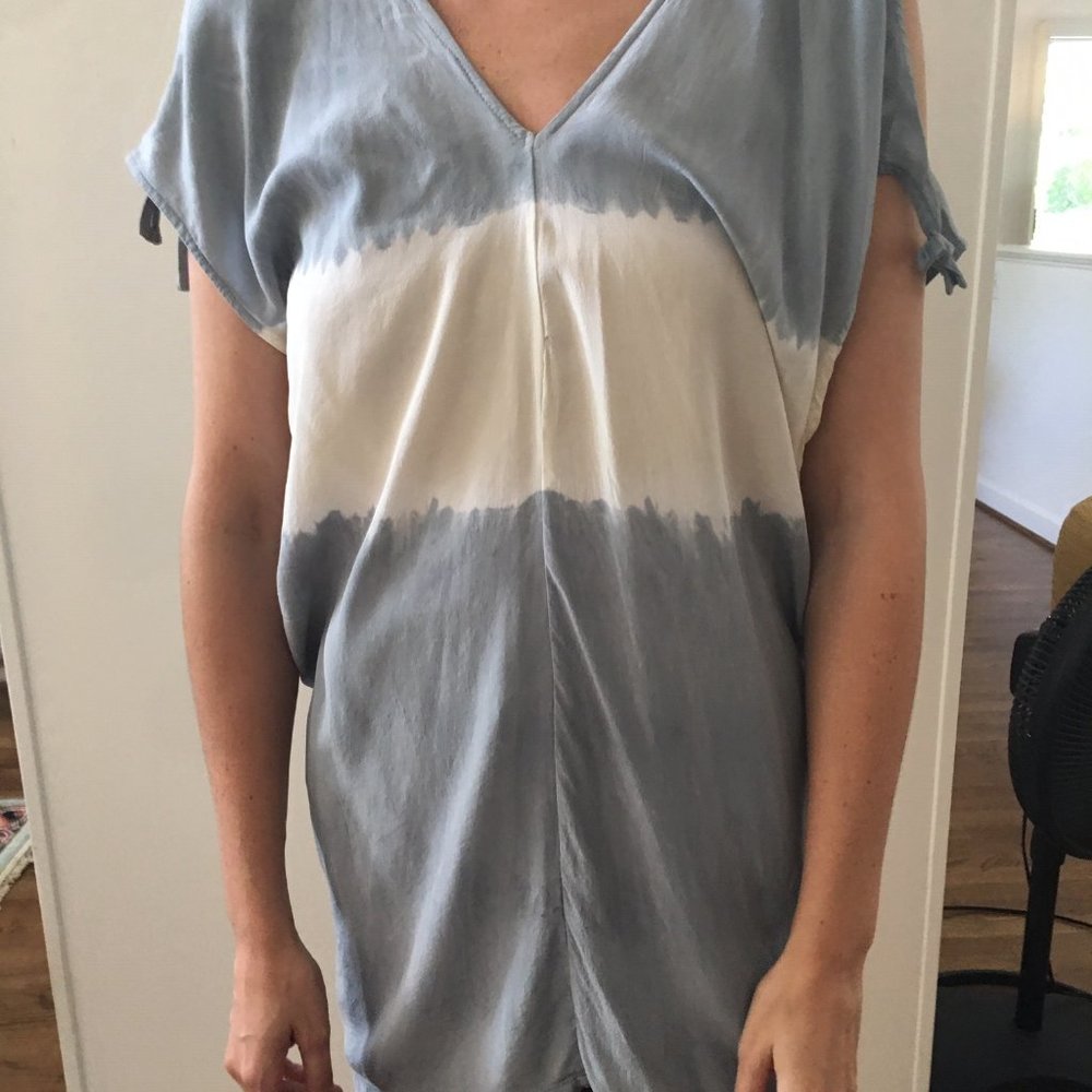 Gypsy Silk Bare Shoulder Tunic